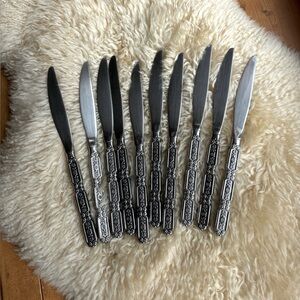 Mid Century Stainless Knives